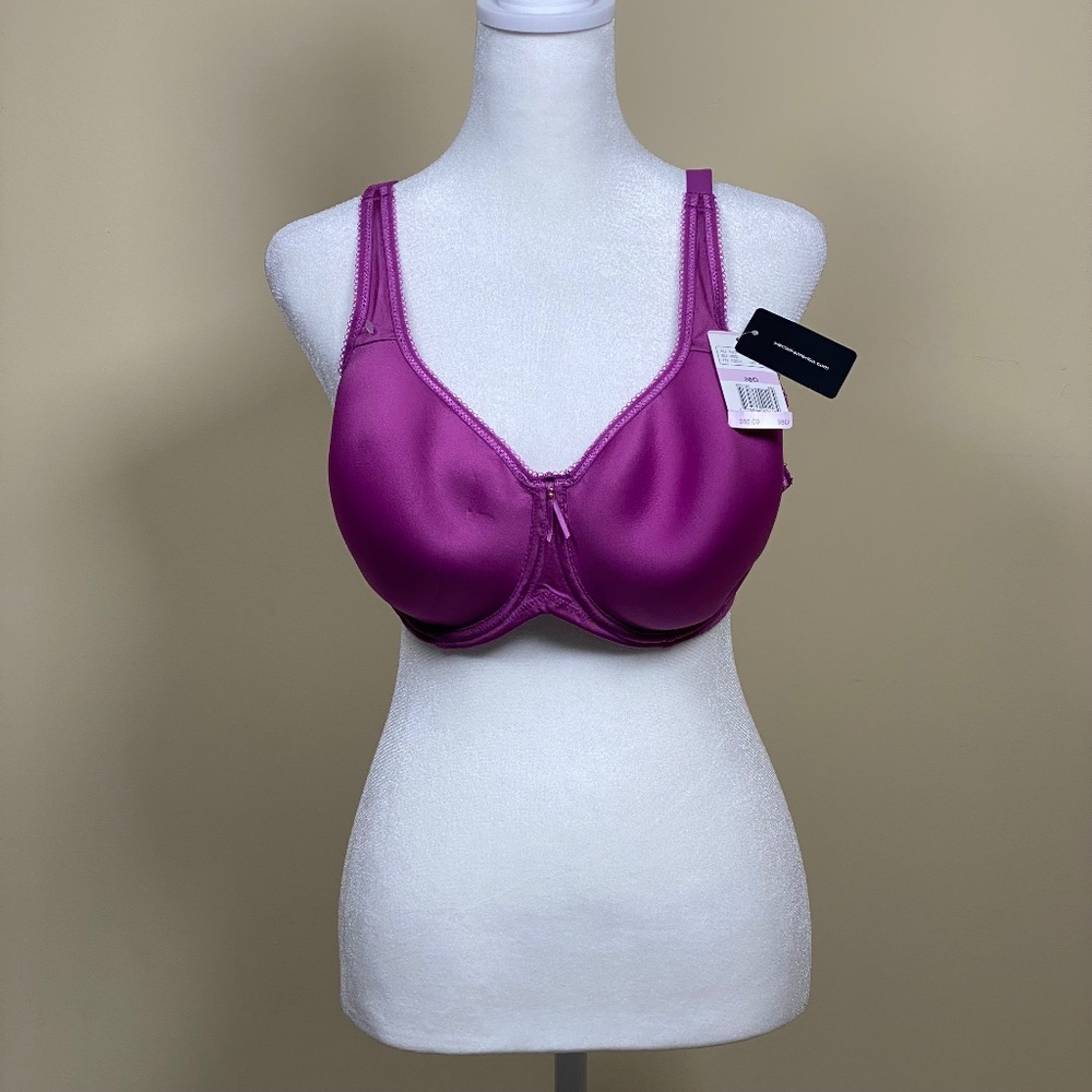 Wacoal purple bra 38D NWT